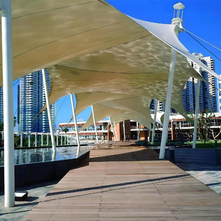 昭平县膜结构景观棚