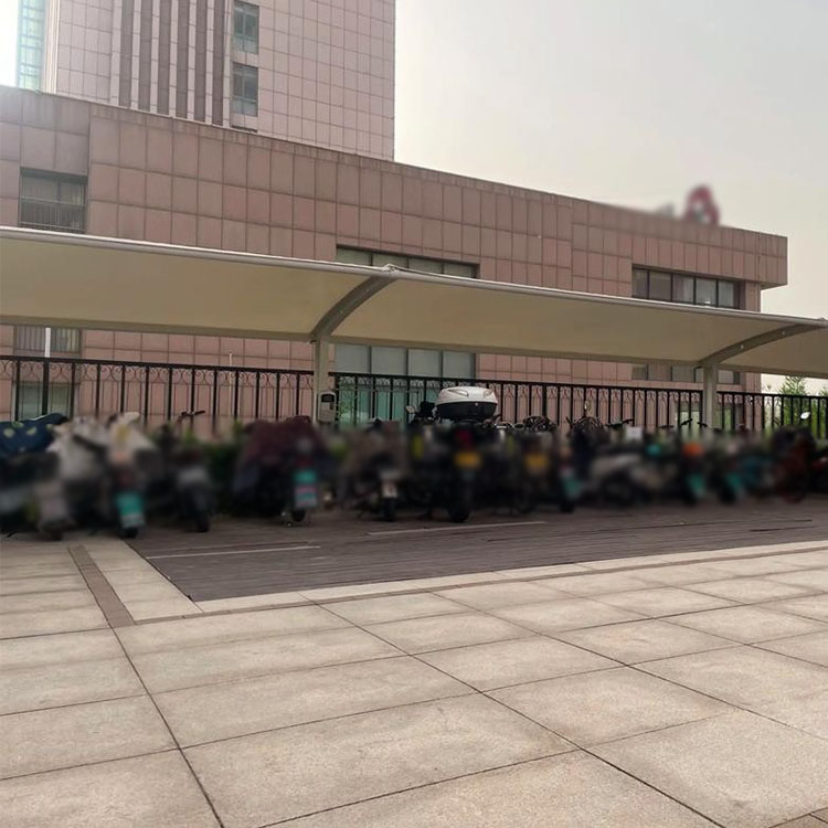 昭平县膜结构电动车棚