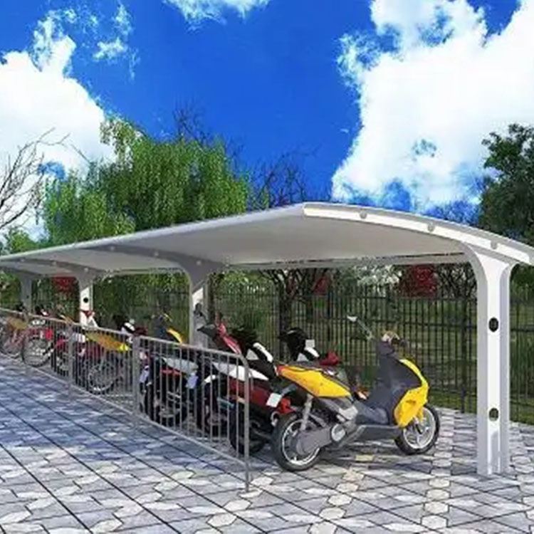 昭平县膜结构电动车棚